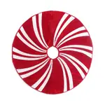 Sudha Pennathur Candy Cane Tree Skirt, 36