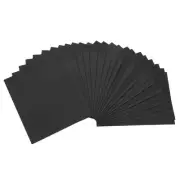 24 Pack 10.83 x 8.46" 1.7mm Thickness EVA Foam Sheets for Arts Black