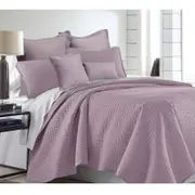 Ramesses 7 Piece Premium Hotel Collection Comforter Set Lavender King