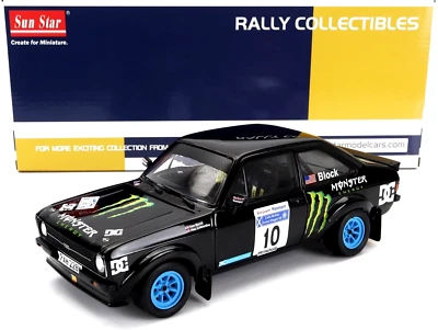 SUNSTAR 1/18 FORD ESCORT MK2 MKII RS1800 COLIN MCRAE FOREST RALLY 2008 KEN BLOCK