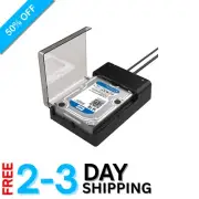 External Hard Drive Docking Station with UASP Support – Ideal for 2.5/3.5 Drives