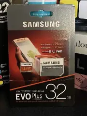 Samsung MicroSD EVO Plus 32GB Class 10 Micro SDHC Memory Card