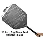 Pizza Peel Perforated Shovel Paddle Metal Handle for Oven Turning Peel Tools