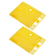 Plastic Queen Bee Cage Frame Beekeeping Equipment Tool Yellow 2Pcs