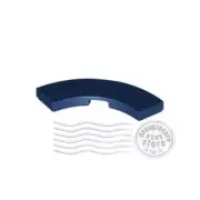 1x LEGO 79393 Tile Round (Corner Macaroni) 3x3 Dark Blue | 6446696