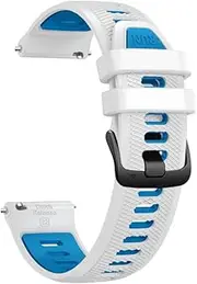 Fleshy Leaf Replacement Bands compatible with Garmin Venu 2 / Forerunner 265 / Forerunner 255 / Vivoactive 4 Watch Bands 22mm Silicone Strap Wrist Band for Men Women