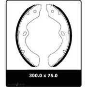 Protex Brake Shoes - N3176