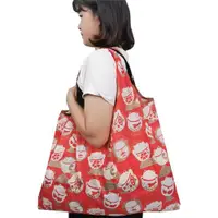 在飛比找ETMall東森購物網優惠-卡通日本環保可收納購物袋折疊輕便超市手提袋女買菜包結實旅行袋