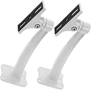 DOITOOL Aluminum Alloy Camera Bracket 2pcs Security Camera Mount Ceiling Wall Mounting Adjustable
