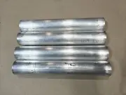 4x 2" Diameter 6061 Aluminum Round Rod 12 Inch Length T6511 Extruded 2.0 In OD