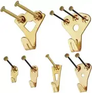 Picture Hangers, 120 Pieces Professional Photo Frame Hooks, Heavy Duty Picture
