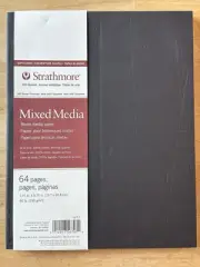 Strathmore Mixed Media Paper Art Journal 7.75"x9.75" - 90LB/190gsm 32 Sheets