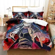 f1488 Bed Sheets Bedding Set That Time I Got Reincarnated As A Slime Rimuru Kids Gift Duvet Cover Pillowcases Queen King Single SizeBed Sheets Rt1488
