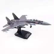 Sukhoi SU-35 Multi-Role Fighter 1/100 Diecast Aircraft Model Super Flanker (Eggplant)