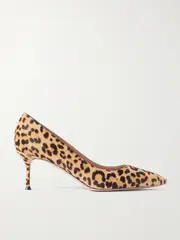 [Aquazzura] Aquazzura - Purist 65 Leopard-print Calf Hair Pumps - Leopard print - IT37 IT 37 Animal print