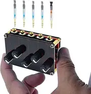 Multiple Input Mix 4 Way 1/8" inch 4 in 1 Out Stereo Passive Mixer Headphone Sound Audio Speaker Splitter selector switcher 3.5mm audio Switch Box aux Loop Volume knob Control 3.5 mm Mixing Sharing