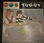 VINTAGE 1963 GILBERT BATTERY OPERATED TUGGY THE TWO HEADED TURTLE GAME/NEW