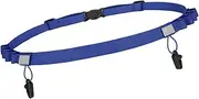 Race Bib Belt - Race Belt Bib Holder | Adjustable Sports Waist Band for Outdoors Fitness Riding Time Trials Hiking Competitive Events