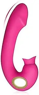Tongue Vibrate Toy Oral Tongue Simulator, Waterproof 10-Frequency Vibration Wand, Multi Speed Clitorial Sucking Toy for Women