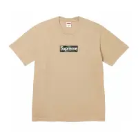 在飛比找蝦皮商城優惠-SUPREME BOX LOGO TEE KHAKI FW2