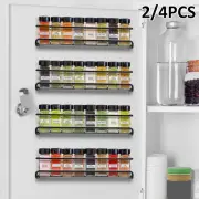2/4PcsSpice Racks Spice Rack Organiser Hanging Spice Shelves for Kitchen Zhmtf
