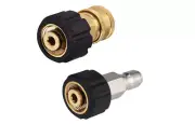 Universal Hose Adapter Set Pressure Washer Quick Fittings Connect Kit 5000 PSI