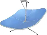 Solar Cooker Kits, Outdoor Stoves, Portable Parabolic Solar Cooker, Concentrated Solar Cooker, 1500W Focal Spot Temperature:800-1000°C for BBQ Picnic
