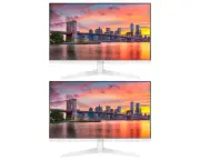 Asus VY249HE-W 24-inch 1920 x 1080 FHD 75 Hz 1 ms LCD Everyday Monitor, 2-Pack