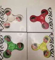 4 pcs emoji Figet Spiner set Hand Finger Fidget Toy Emoji Relax