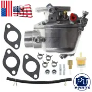 Carburetor For Massey Ferguson MF Tractor TE20 TO20 TO30 181644M91 Fuel Line Kit