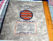 Vintage I-P LOOSE LEAF GRAPH RULED 100 sheets/ pack. 8 1/2" X 11 " 3-hole TOP