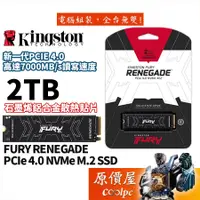 在飛比找蝦皮商城優惠-Kingston金士頓 FURY Renegade 2TB 