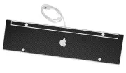 LidStyles Carbon Color Laptop Skin Protector Decal Apple Wired Num. Keybrd A1243