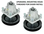 2 Upgraded Spindles for MTD Cub Cadet 618-0625B 918-0625B Fits 46" Deck