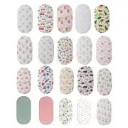 Breathable Baby Bed Sheet Print Boys Girls Pram Fitted Sheet Removable Slipcover
