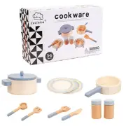 Wooden Kitchen Toy Set Wooden Montessori Toys Mini Pots And Pans Kitchen Tool