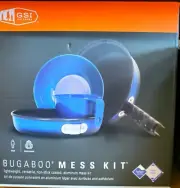 GSI Outdoors Bugaboo Mess Kit Camping Cookset Superior Backcountry Cookware S...