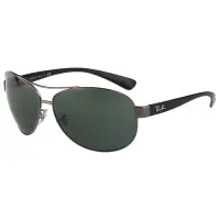 在飛比找Yahoo奇摩購物中心優惠-RAY BAN 太陽眼鏡(黑色)RB3386-004