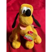 Disney Mickey Mouse Pluto Dog Plush Stuffed Animal Toy