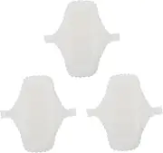 TOKIDNY Elegant Lace Edged Reusable Menstrual Pads 3pcs Washable Sanitary Napkins Comfortable