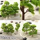 Perfect Gift for Model Train Enthusiasts 10pcs HO OO Scale Model Trees