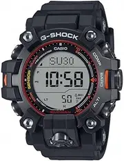 [Casio] G-Shock GW-9500MEC-1ER Mudman Master of G Watch Black Strap, black, Bracelet