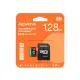 ADATA 威剛 Premier Pro microSDXC UHS-I U3 A2 V30 128G記憶卡-附轉卡
