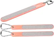 VICASKY 3pcs Portable Nail Files for Natural Nails Durable Buffing Blocks for Home and Salon Use Smooth Shape Fingernails Tool for Men and Women