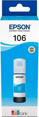 Epson EcoTank 106 Cyan Genuine Ink Bottle