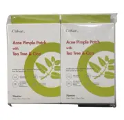 CoKor Acne Pimple Patch with Tea Tree & Cica - 2 PACK - 39 patches each -Ex 7/26