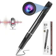 1080P HD Clip On Mini Hidden Camera Pen Video Recorder Cam DV DVR Camera Pen + 64G
