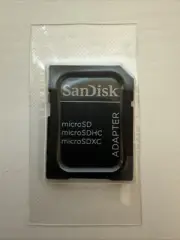 SANDISK Micro SD Card Adapter (MicroSD / MicroSDHC / MicroSDXC)