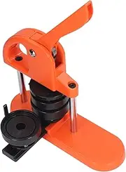 Button Maker DIY Button Press Machine Kit with 100PCS Pin Parts Circle Cutter Pin Manual for Festivals Celebrities Sports ABS (25mm)