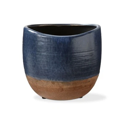 TAG Basin Planter, Blue - Large (G16762)
